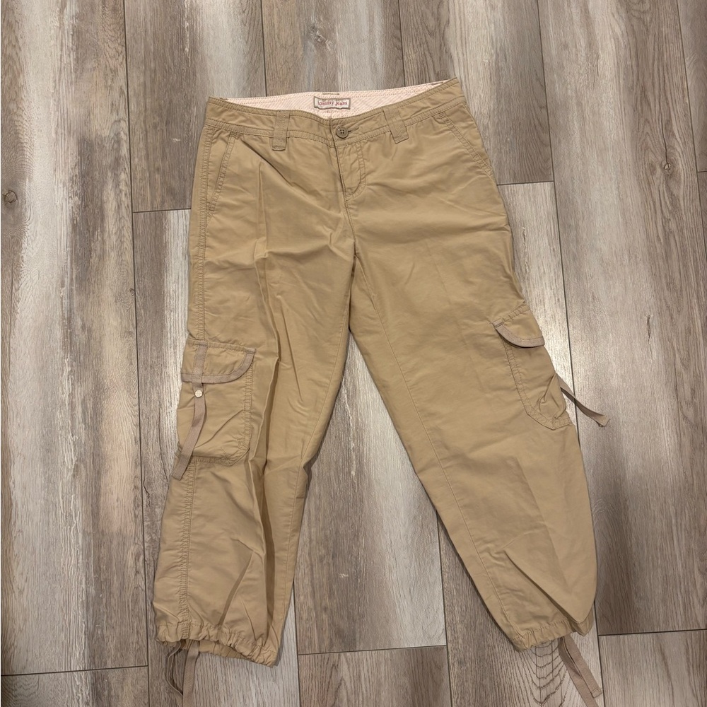 Tommy Jeans Khaki Cargo Capris Size 1